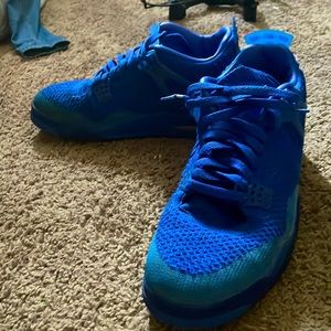 Jordan retro 4s all blue